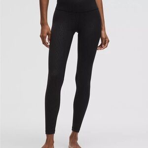 NWT Lululemon Align HR Pant 28” Black Leggings